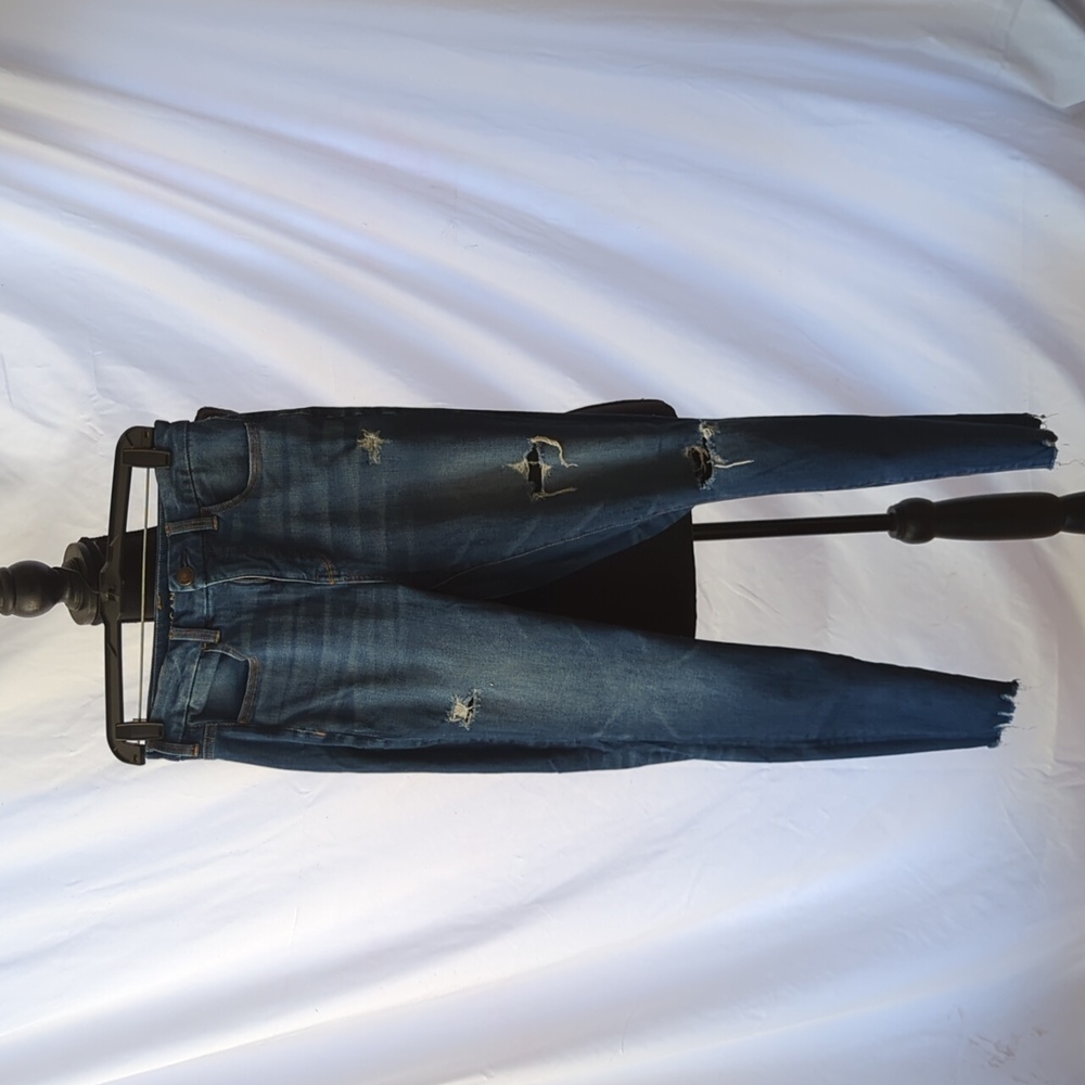 American eagle dream jean distressed jeggings size 4